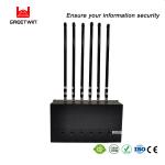 Eight band 80 W 4G Cell Phone Jamming Device Military Using Adjustable power