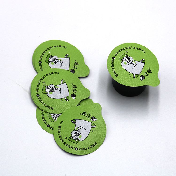 Die Cut Dairy Aluminum Foil Lid 38Micron 40Micron