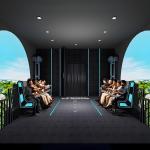 Flying Theater 10D 11D 12D Dome Cinema Virtual Reality Motion Simulator