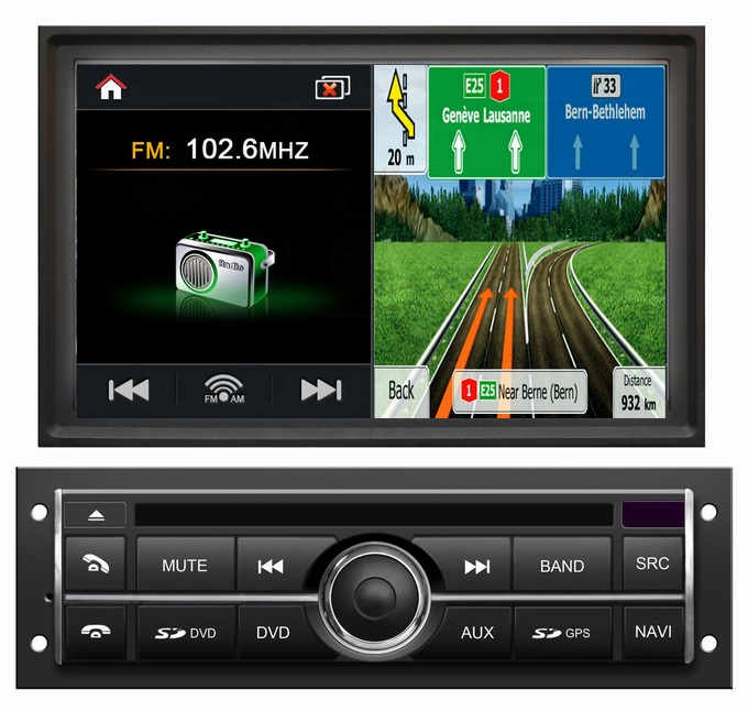 Ouchuangbo S100 Car Multimedia Kit for Mitsubishi L200 DVD GPS Navigation Bluetooth iPod Touch Screen Player