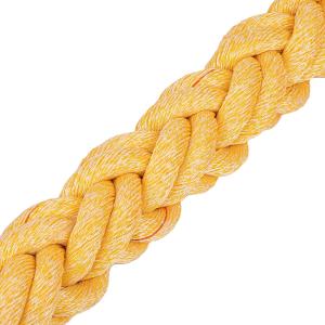 China YILIYUAN 8 Strand 22mm 25mm Braided Nylon Polyester Marine Mooring Rope with Options factory