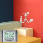 Large Screen Digital Weather Station With Outdoor Rain Sensor And 48s Data