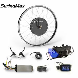 China 72V2000w high torque brushless hub dc motor ebike kit with brake sensor and color display factory