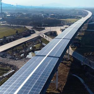 China PV Distributed Photovoltaic Supports Plated With Aluminum Magnesium Zinc factory