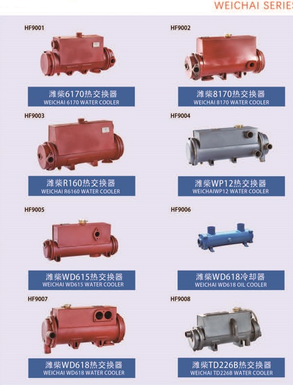 38*10.5*12.5cm Small Tube Portable DN15 DN500 Marine Heat Exchanger