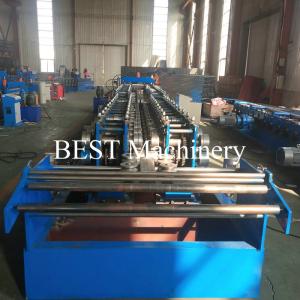 China 100-600 Automatic Change Size Cable Tray Forming Machine With 400 Tons Punching Machine factory