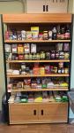 Customized Color Supermarket Display Racks Metal Heavy Duty 4 Post Shelves