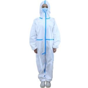 China Breathable Antistatic Medical Protective Clothing 160cm-185cm Size factory