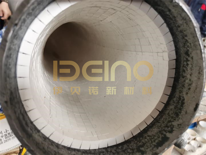 Patch Ceramic Lined Elbows Versatile Wear Resistant Ceramic Tube