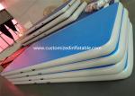 DWF Material Inflatable Air Track Gymnastics / Outdoor Tumble Track Mats