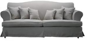 China SF-2946 American style Linen fabric soft living room sofa factory