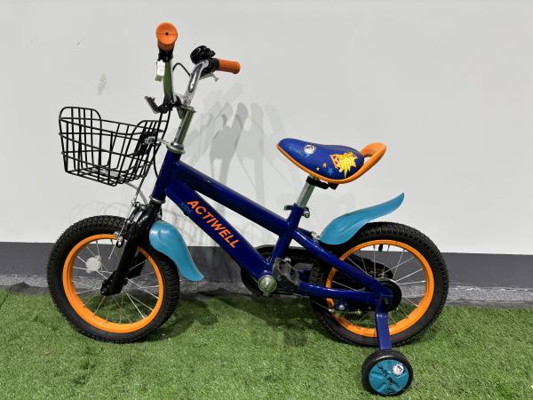 Kids Bicycle Style Childrens Training Wheel Bikes High Carbon Steel Hard Carbon