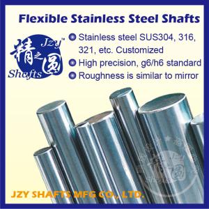 China stainless steel round bars high precision h6 bright round bars straightness 0.02mm/meter factory