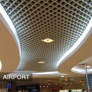 China 150x150mm Metal Open Cell Ceiling Tiles Suspended Aluminum Grid Ceiling factory