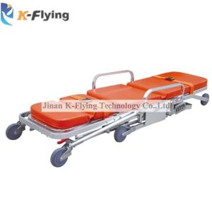 China Manual Transport Stretcher Chair Bed Aluminum Alloy Folding Ambulance on sale