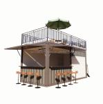 Standard Portable Container Steel Prefabricated House Office Mobile 20ft