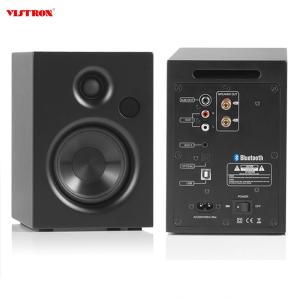 China Powered Bookshelf Bluetooth Speakers 100W Record Player Stereo Speakers For Turntable PC TV factory
