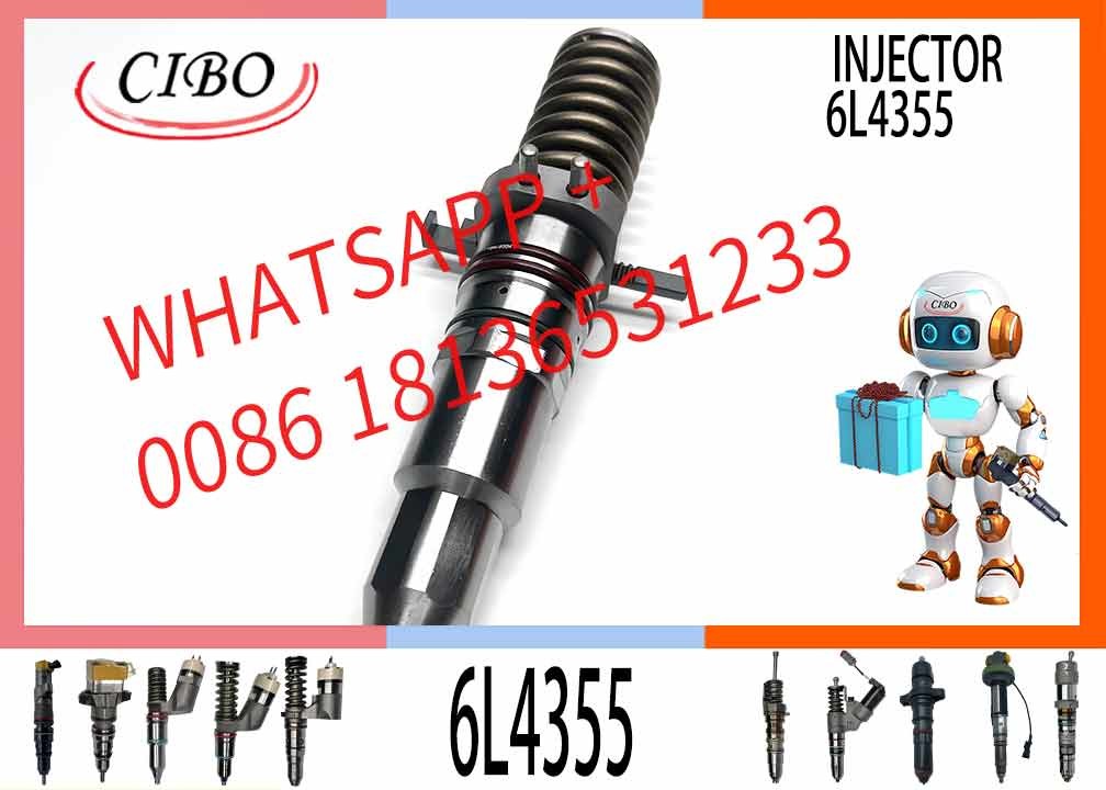 Fuel Injector Assembly 6L4355 7E-6408 4P-9075 4P-9076 4P-9077 7E-3383 7C-0345 Engine 3512A Series