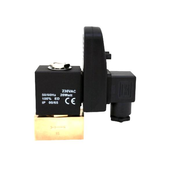 Drainage Water Solenoid Valve Two Way Normally Closed Two Position Press