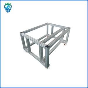 China Alloy 6060 Industrial Aluminum Frame Extrusion Profiles Anodizing 2.6kg/M factory