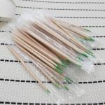 2.0mm 6.5cm Disposable Mint Bamboo Individually Wrapped Toothpicks For Tooth