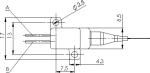 Uncooled Multimode Laser Diode Module 450nm 3W