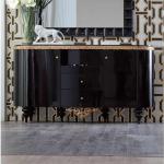 Alibaba wholesale modern dining room black sideboard TH023