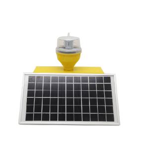 China Low Intensity Solar Powered Aviation Obstruction Light System IP68 factory