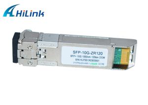 China 120KM Optical Transmission Duplex LC DDM Module 10G SFP factory