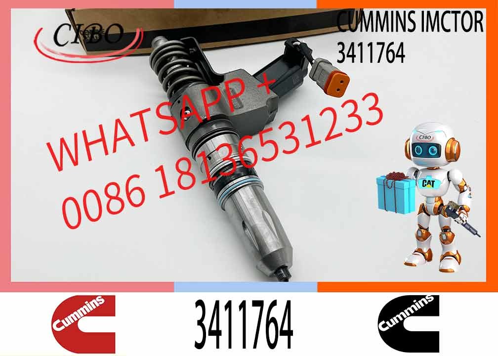 Neutral 3411767 Common Rail Injector 3411764 Fuel Injector Assembly For Engine N14 4BT 6BT M11 NT855 K19 3411764