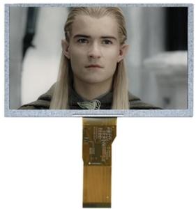 China .0 Inch IPS Touch Screen LCD Display Module 1024x600 Sunlight Readable factory