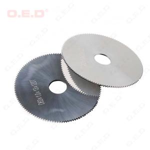 China ID 5mm OD 20mm Carbide Slitter Blades For Cutting Copper Bronze factory