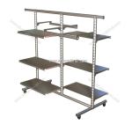 garment promotional display rack,inner clothes display shelf, bookstore shelf
