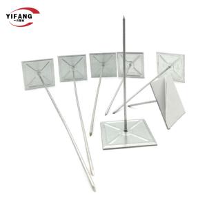 China Aluminum insulation nail, aluminum exterior wall insulation nail, glass wool board special insulation nail factory