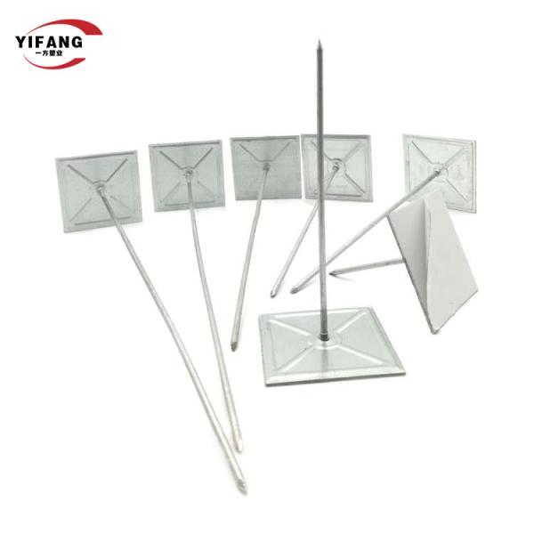 Aluminum insulation nail, aluminum exterior wall insulation nail, glass wool