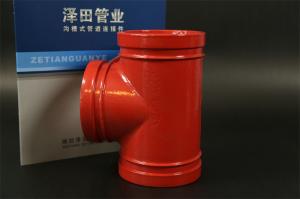 China DN60-DN426 Mechanical Tee Grooved Outlet With Split Clamps factory