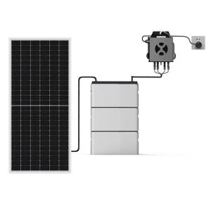 China Micro Inverter Complete Balkonkraftwerk 800w Balcony Solar Power System factory