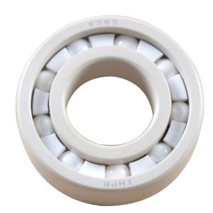 China Deep Groove 6205CE PEEK Hybrid Ceramic Bearings factory