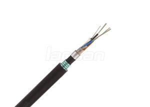 China Double PE Jacket GYTA53 Fiber Optic Cable OM3 Multimode 1000 Meters / Roll factory