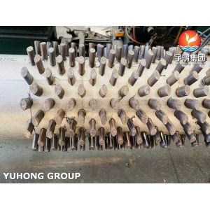 Studded Tube ASTM A312 TP317L For Heat Exchanger
