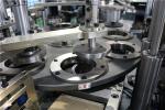 Low Noise Automatic High Speed Paper Lid Forming Machine For Ice Cream Cup Cover