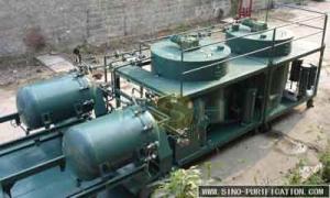 China Dielectric Vacuum Oil Purifying Machine 155kw Degassing 1800L/H factory