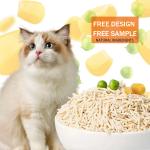 Green Odour Control Cat Litter ODM Environmentally Friendly Cat Litter