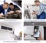 1280*720 Flexible Gooseneck Tube Camera Holder For Video Borescope Plumbing