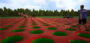 China Giant inflatable sheet inflatable 5k obstacle courses inflatable circles factory
