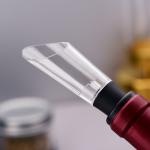 Portable And Dishwash Safe Wine Aerator Pourer Acrylic Non Drip Wine Pourer