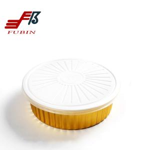 China One Off Home Aluminum Foil Plastic Lids Round Catering factory