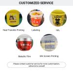 Customized Logo IML Food Packaging Bucket for Peanut Butter Sauces and Cotton