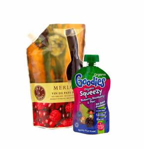 China Doypack Customized Printed Spout Plastic Aluminum Foil Bag Packaging Stand up Pouch for Juice factory