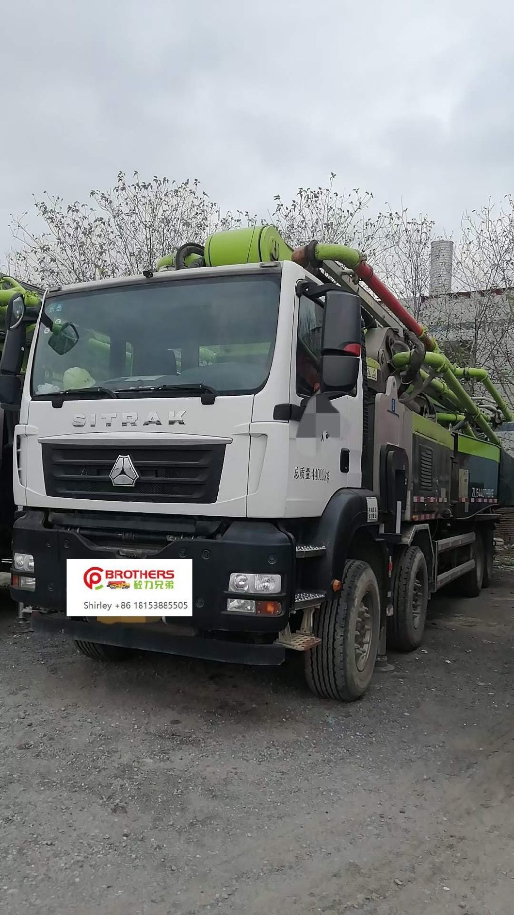 2020 Zoomlion 63m Concrete Pump